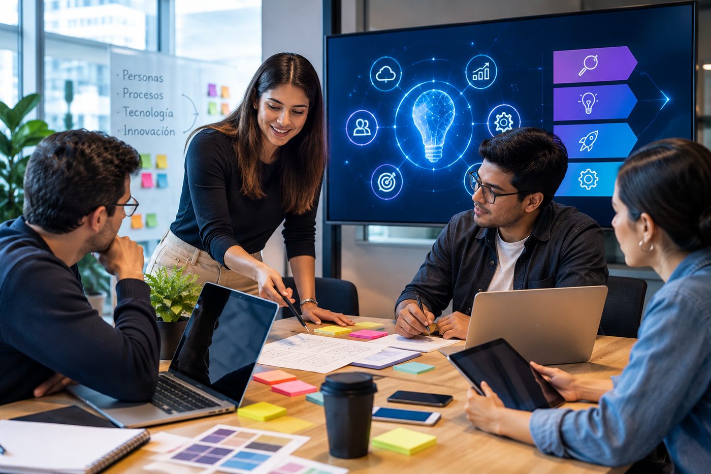 Sesión de estrategia e innovación digital